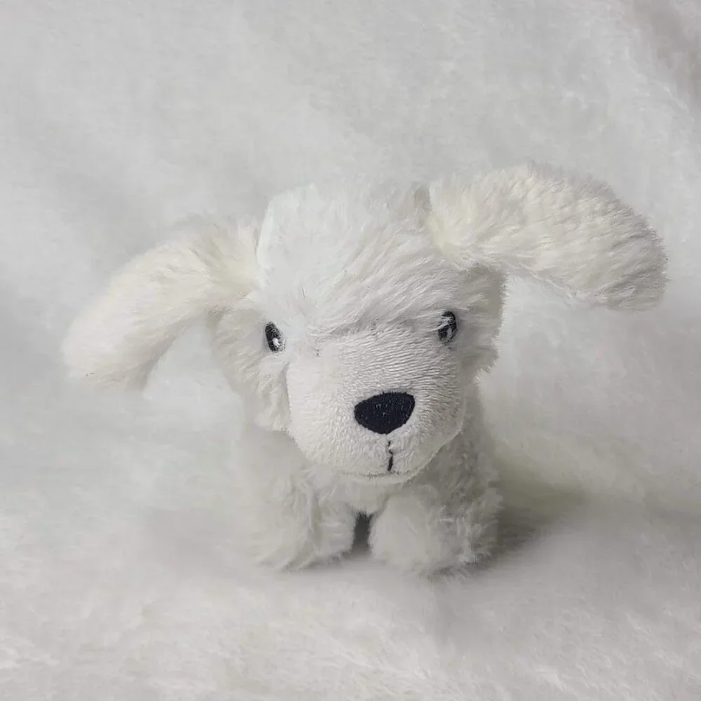 Battat Our Generation White Mini Plush Dog Puppy Miniature Stuffed Animal 4" - Picture 2 of 7